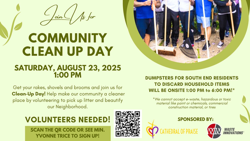 Community Clean Up Day – Screens
